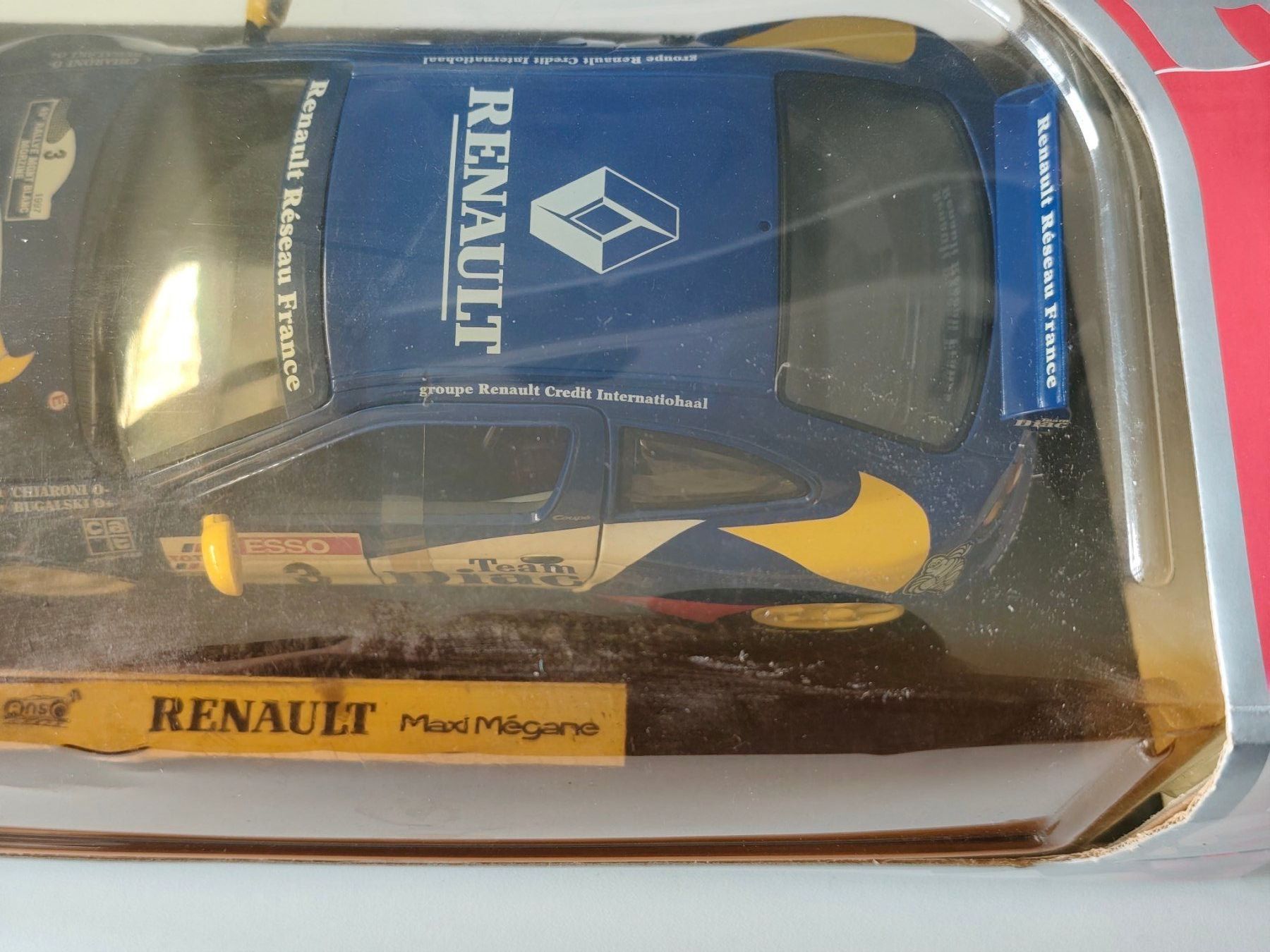 RENAULT MEGANE MAXI Morzine Mont Blanc Diac 1997 Bugalski Anson 1/20 No