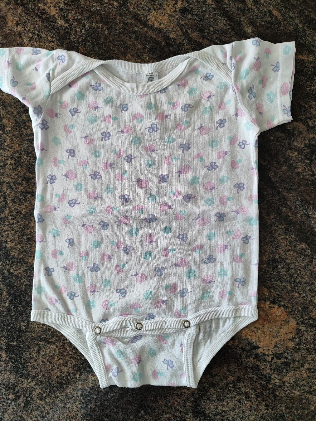 Biancheria intima: Body, Kurzarm, Gr.104, 100%Baumwolle – Usato da Madiswil venduto da marmotte63