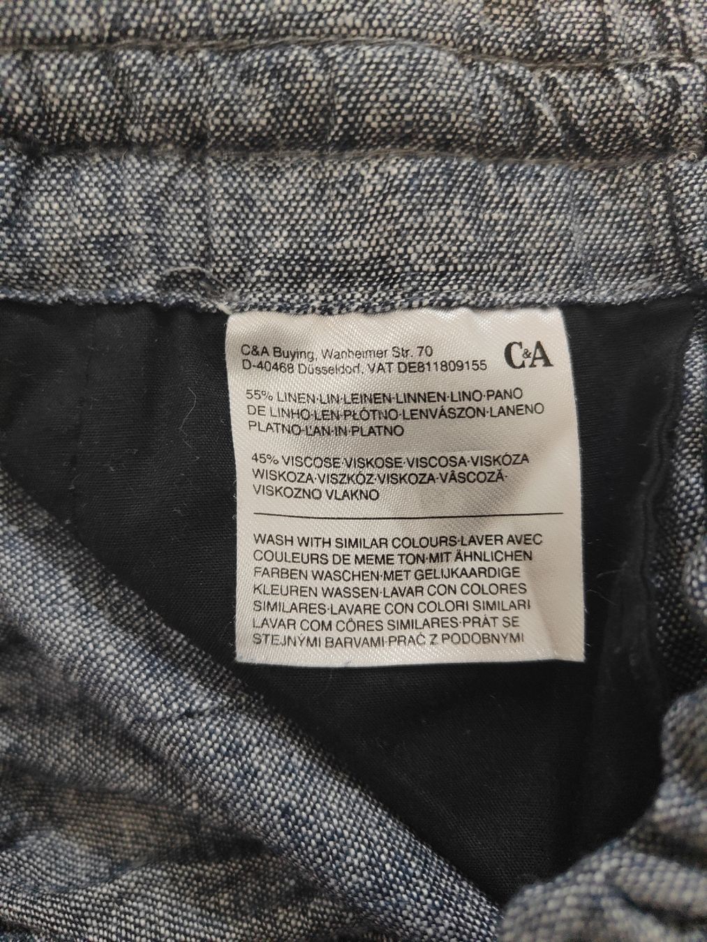 C&A Pantaloni: Sommerlicher Hose Leinen/viskose – Usato da Erlinsbach SO venduto da xandra23 1