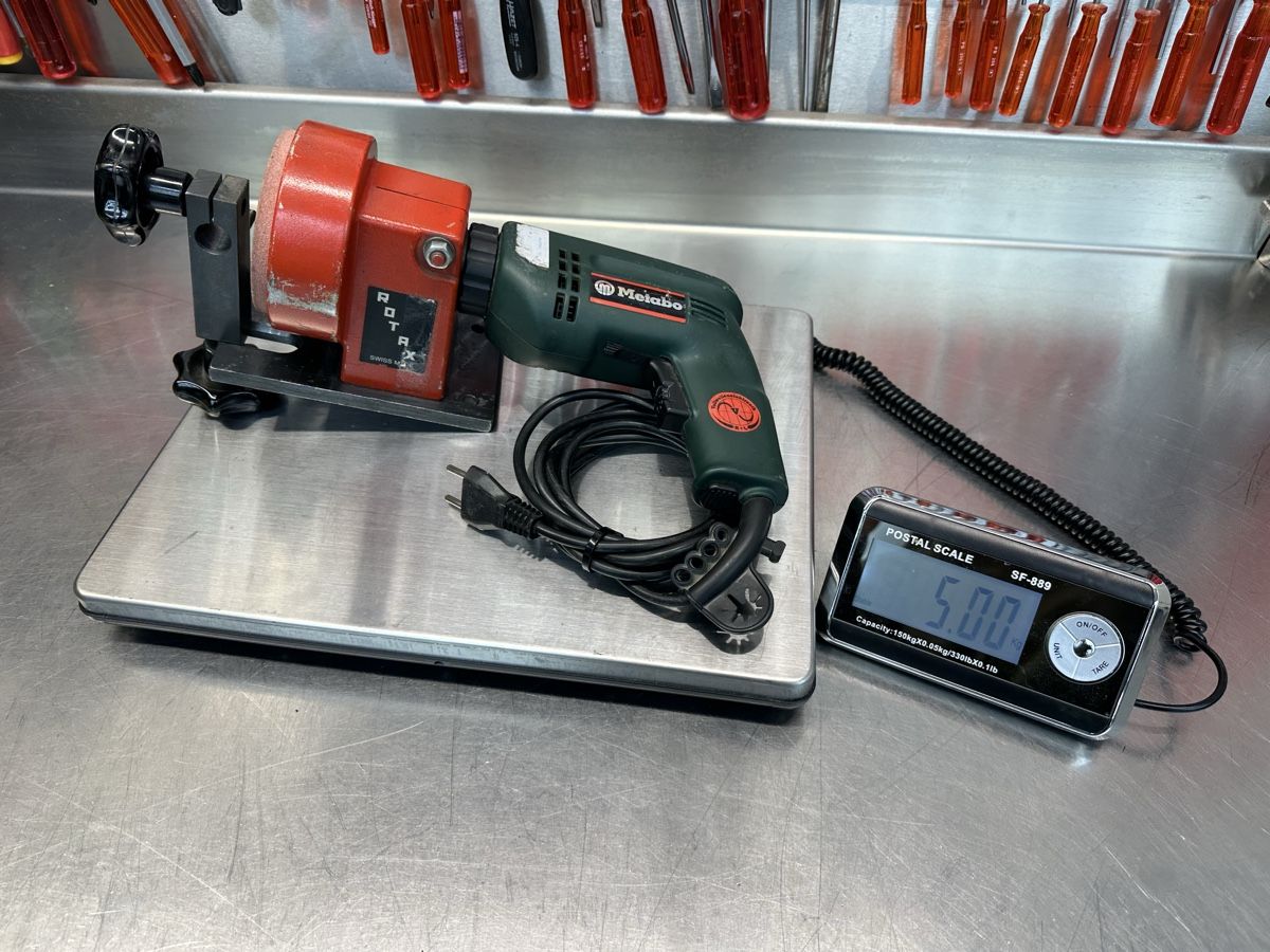 Metabo Smerigliatrici & Lucidatrici: Rotax Bohrerschleifmaschine – Usato da Schwende venduto da weesli 4