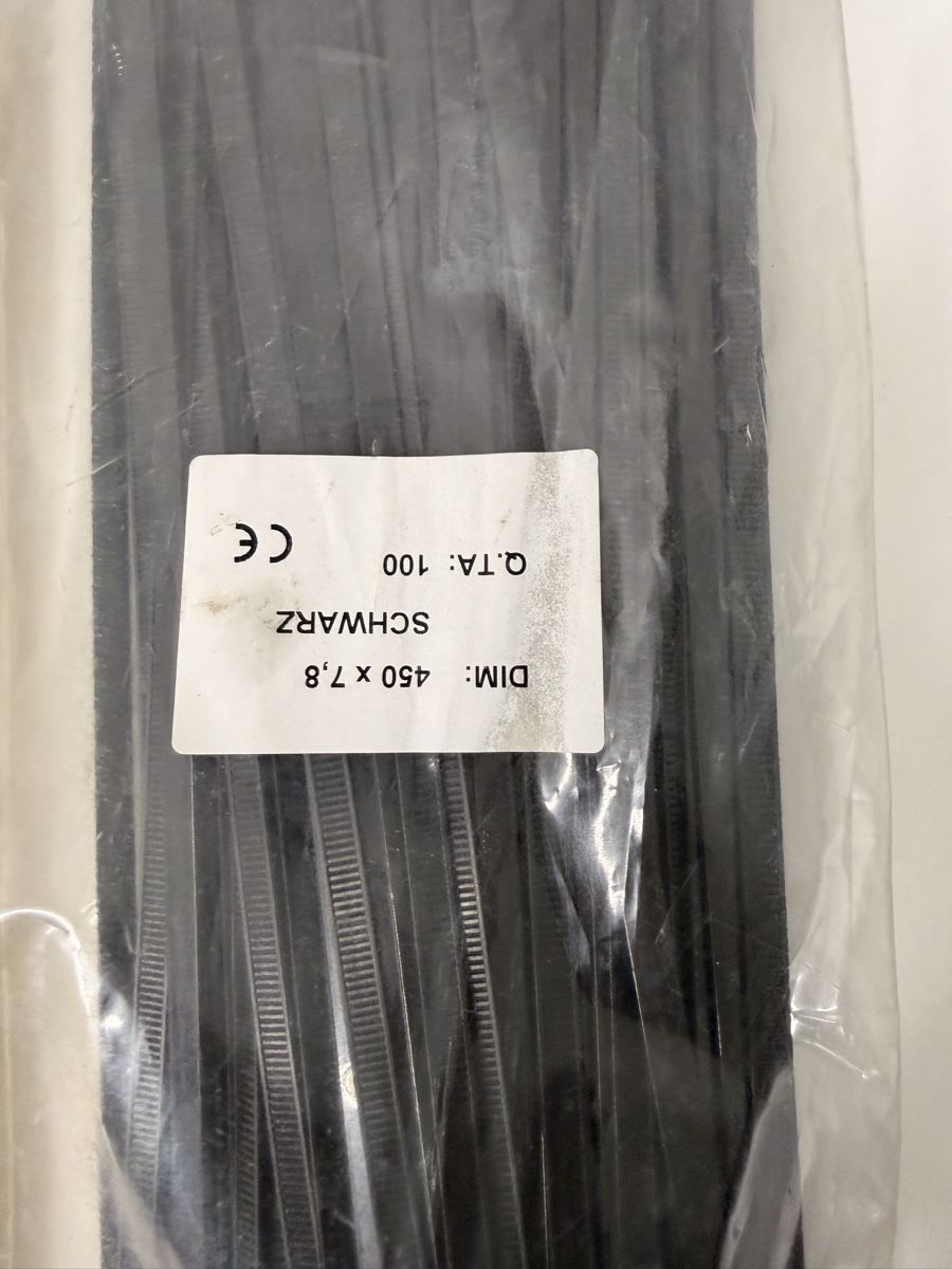 Elektronikbauteile: Kabelbinder Thomas Betts schwarz weiss – Neu (gemäss Beschreibung) aus Niedergösgen von And-y 4