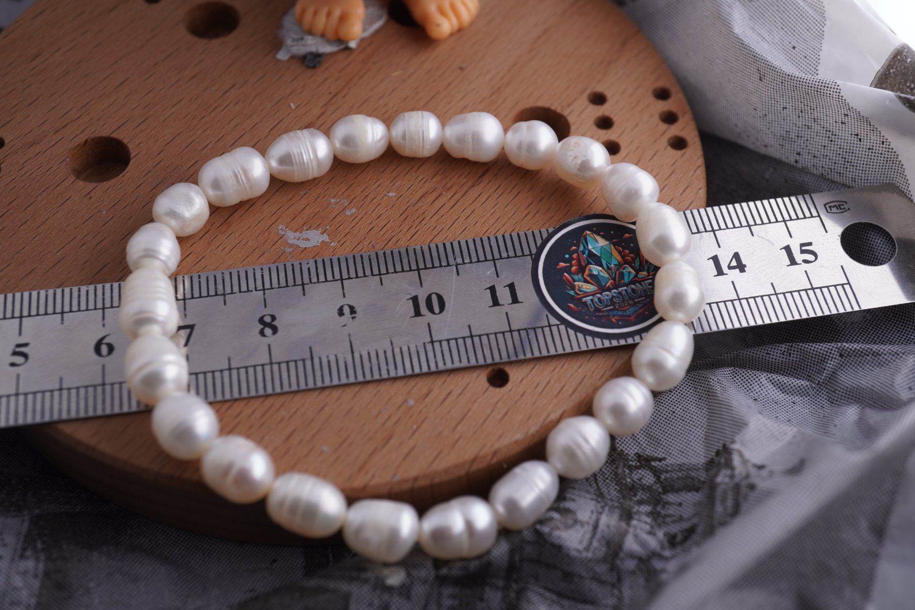 Mineralien & Heilsteine: Perlen Weiss Armband       Ab 1.- – Neu und originalverpackt aus Eschenbach SG von topstone 4