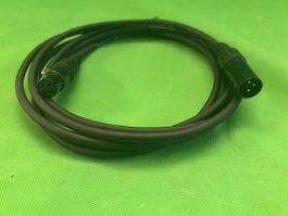 Monoprice DMX AES EBU Kabel 3-Pol 3m   XLR schwarz neuwertig