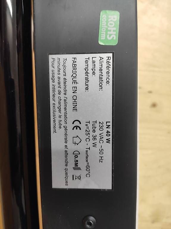Lampade: Schwarz Licht Lampe – Usato da Grosswangen venduto da chreguu 2