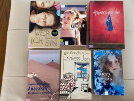 6 Jugendbücher für Girls
