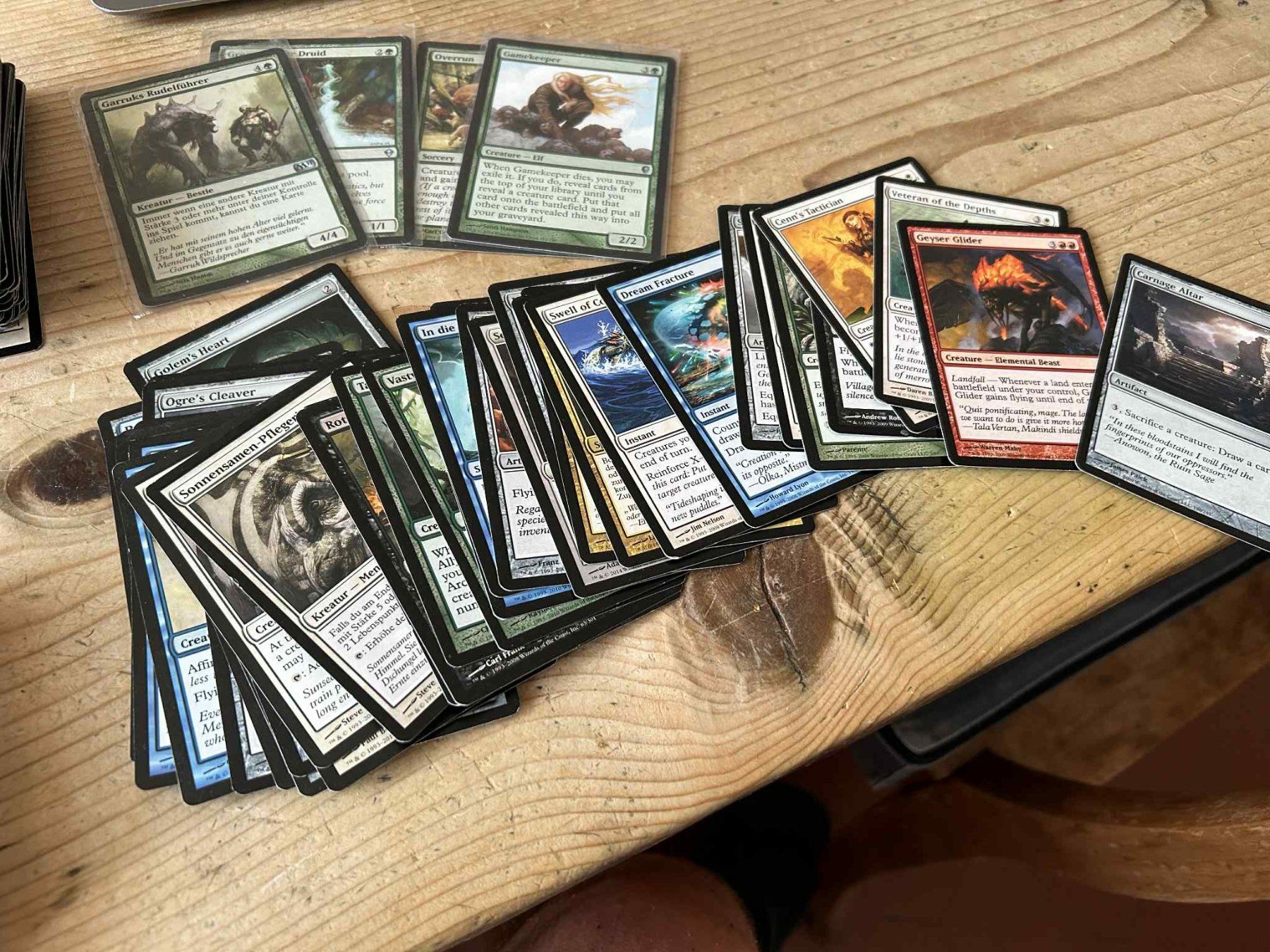 Magic The Gathering Sammelbilder & Trading cards: 511 Uncommon Magic Karten in Near Mint Zustand – Gebraucht aus Bern von Flo_Brunner 2