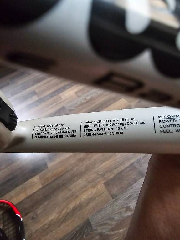 Racchette: Wilson Six.One 95L Tennisschläger. – Usato da Rorschach venduto da bro_rc52 1