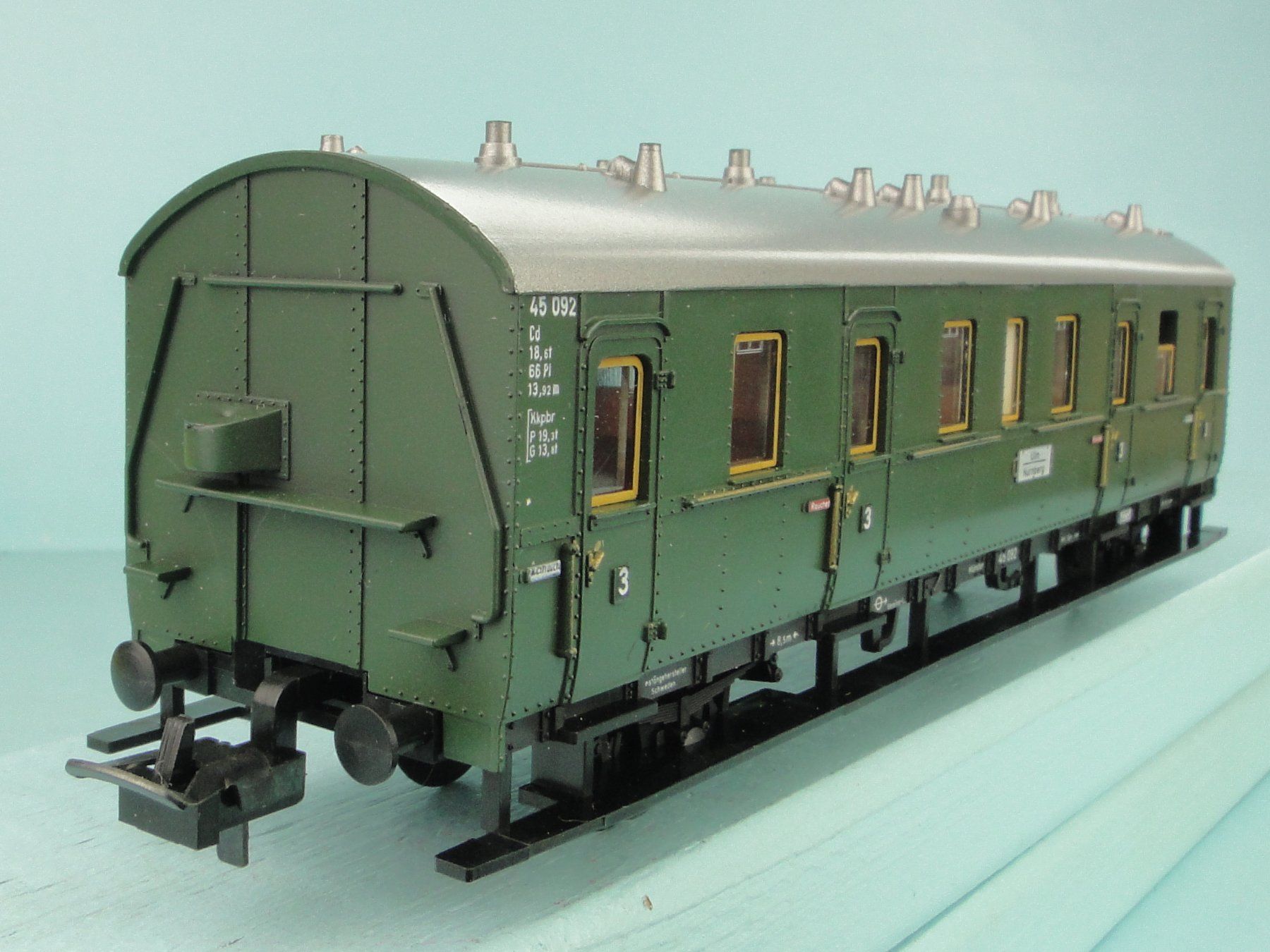 Trix Modellini di ferrovie: Spur H0 TRIX: 3759 Abteilwagen 3.Kl. – Usato da Bülach venduto da cann11 2