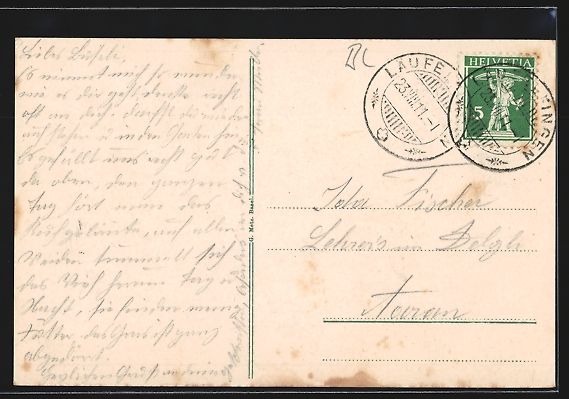 Cartes postales: Ramsach, Kurhaus der Fam. Jenny mit Auto – D'occasion à Berlin par bartko-reher 1