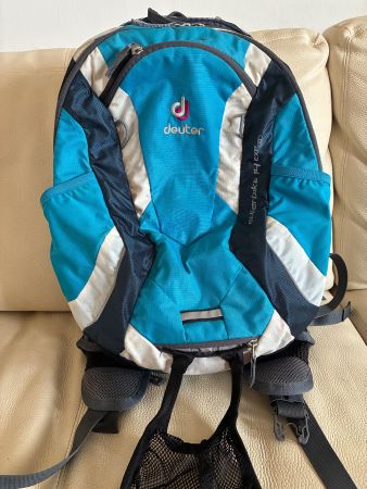 DEUTER superbike Backpack 14 EXP SL, Helmhalter, airstripes