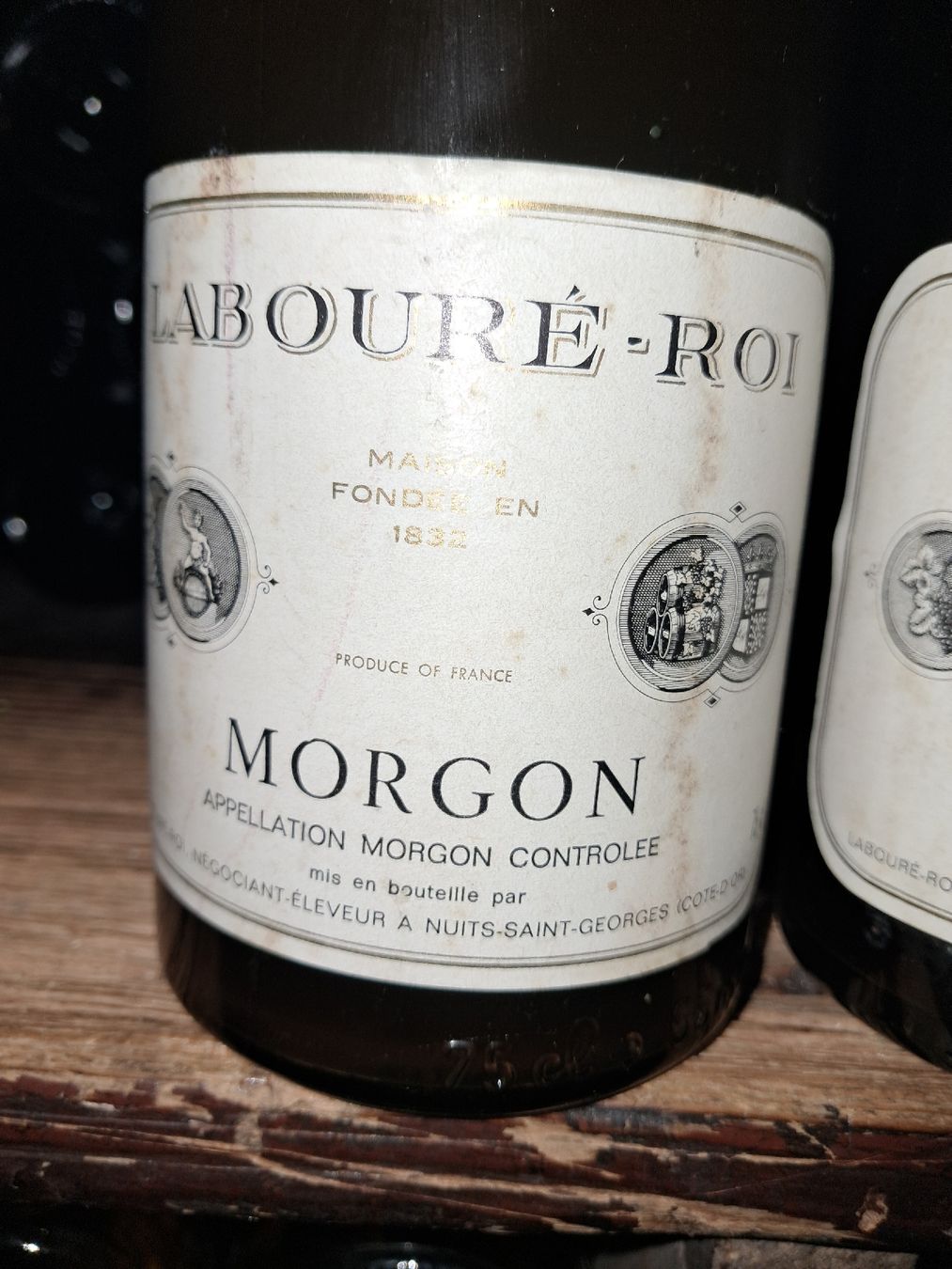 Vins: Lot de 2 Morgon Labouré-Roi 1981 – Neuf avec emballage d'origine à Le locle par juliensaran 1