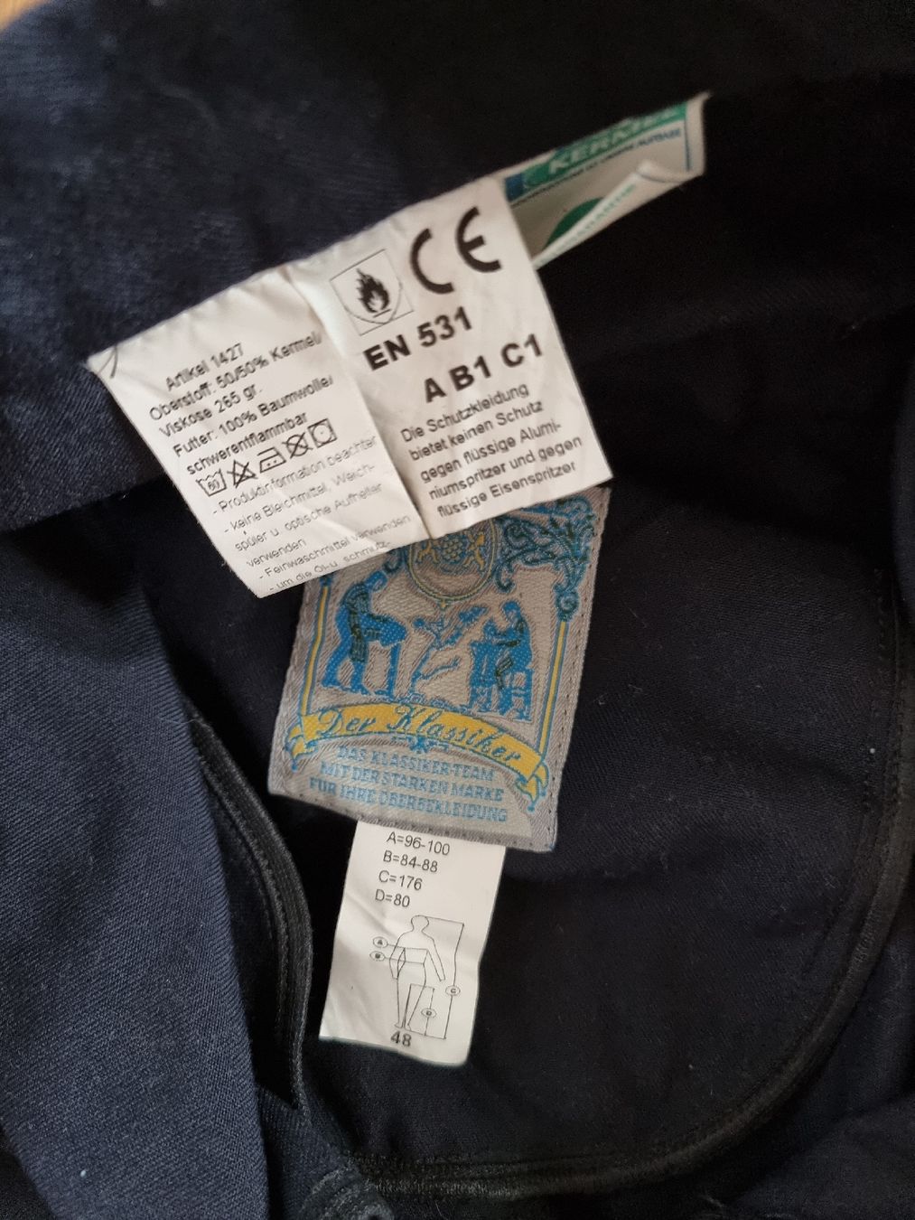 Uniformi: Robuste Arbeitshose, Grösse 48, Feuerwehr Hose – Nuovo (secondo la descrizione) da Ballwil venduto da 11866 1