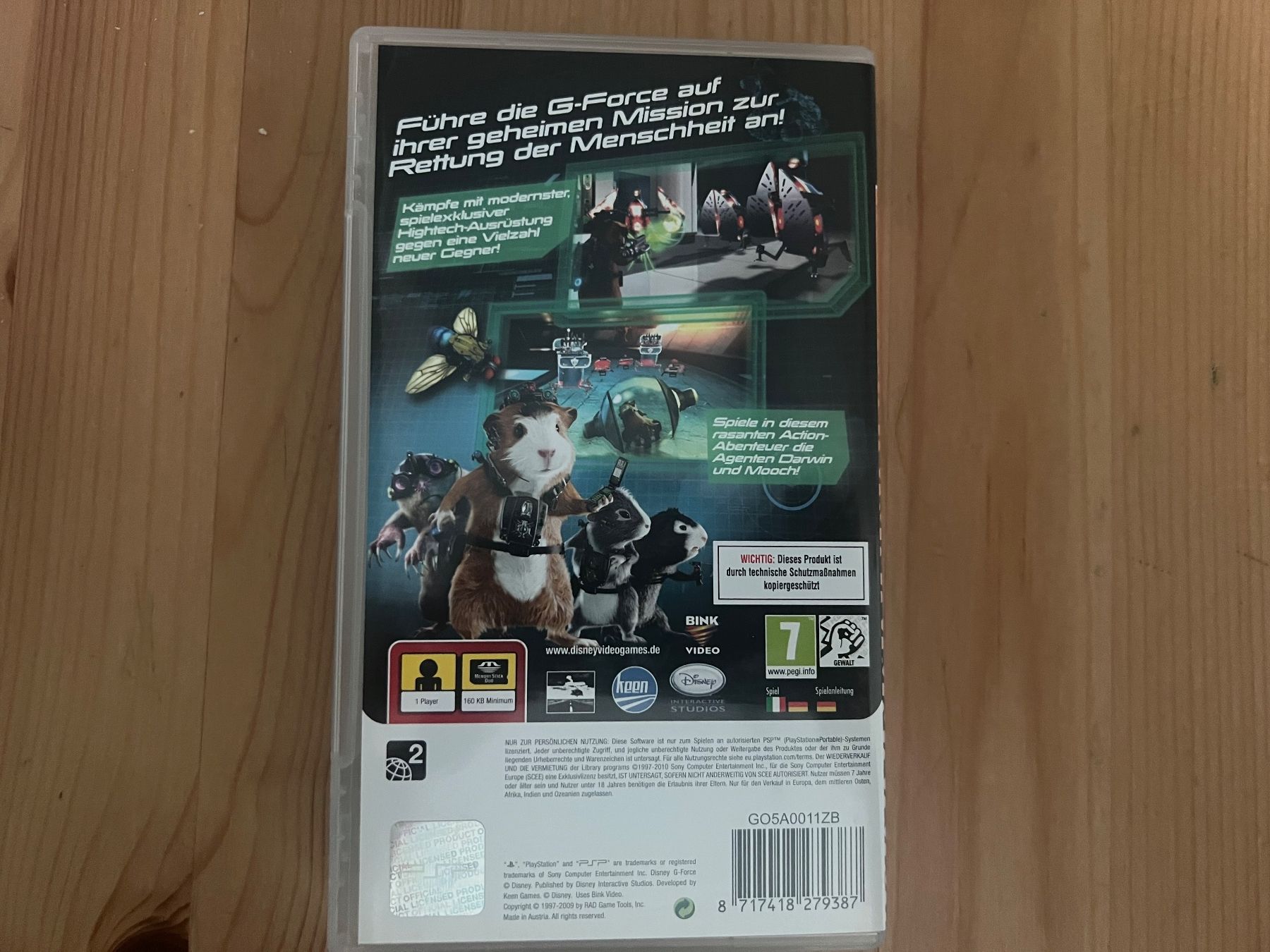 Sony Giochi: PSP Disney -G-Force- Agenten mit Biss – Usato da st.gallen venduto da sophiephie 2