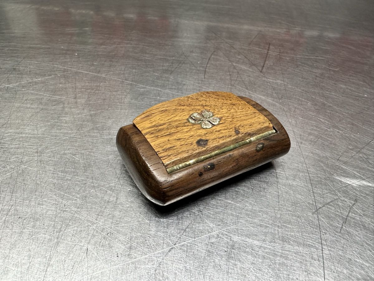 Tabacchi: Schnupftabakdose Holz Antik – Usato da Schwende venduto da weesli 1
