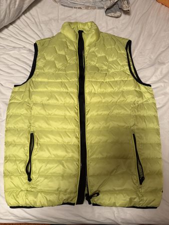 Gilet uomo Rh-Unik giallo verde  taglia XXL usato