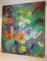 Kunst Ölgemälde abstrakt 1963   ohne Rahmen