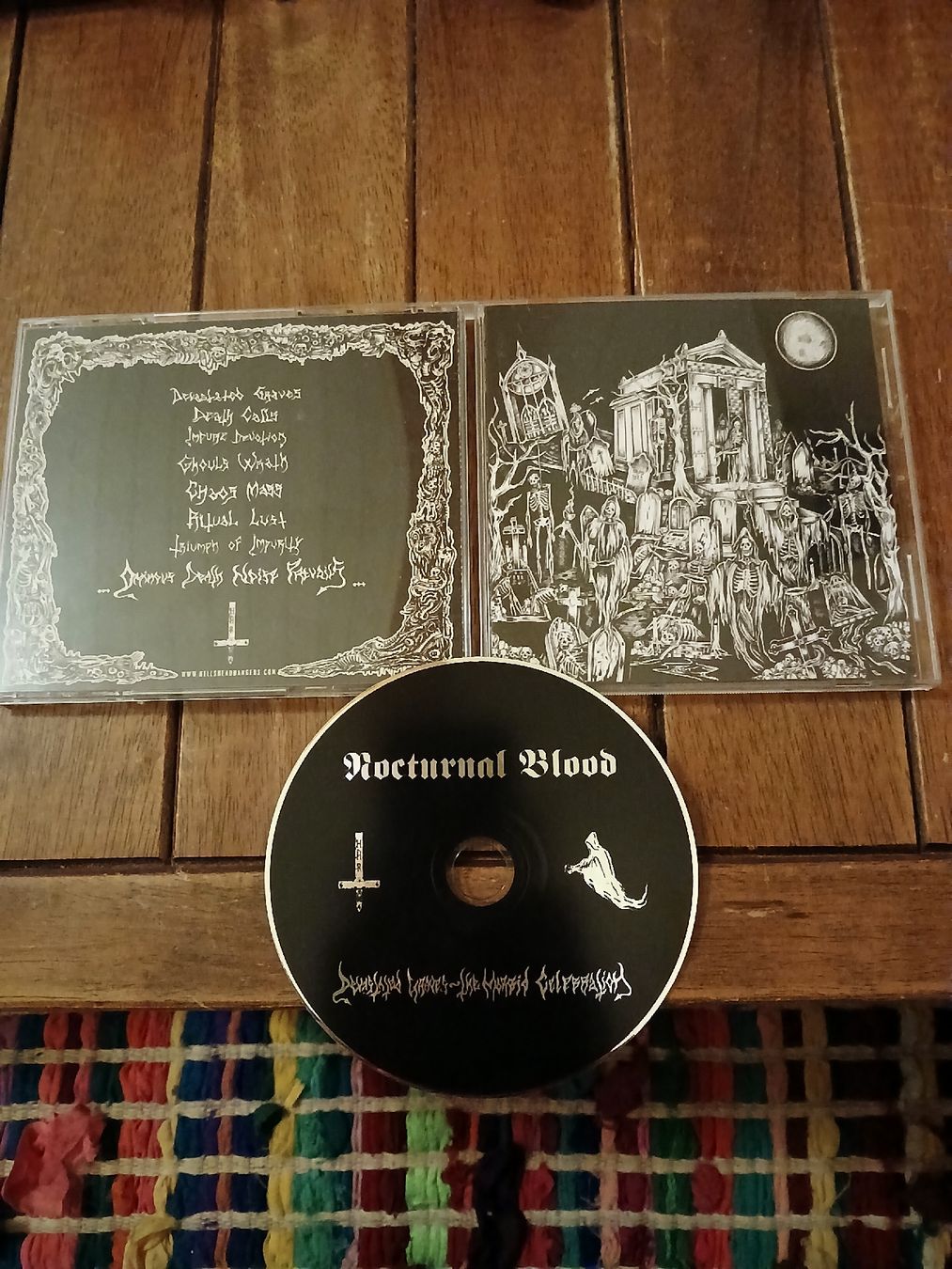 CD: nocturnal Blood- devastated... – Usato da St-Cergue venduto da VeganWarrior