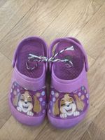 Clogs Paw Patrol rosa Motiv Glitzer Grösse 25 gebraucht