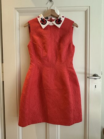 Elegant red dress- rose party| size XS