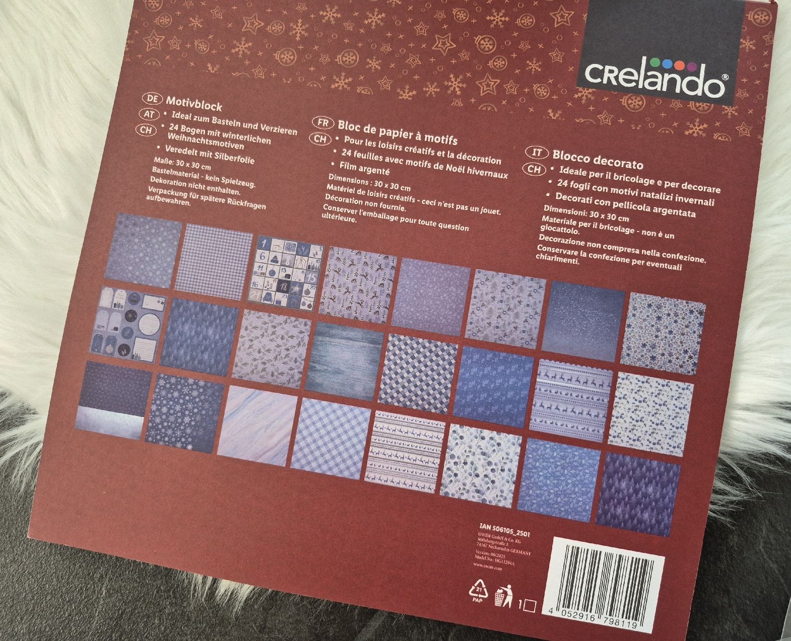 Papiere: Designpapiere diverse – Gebraucht aus Altdorf SH von MR2509 3