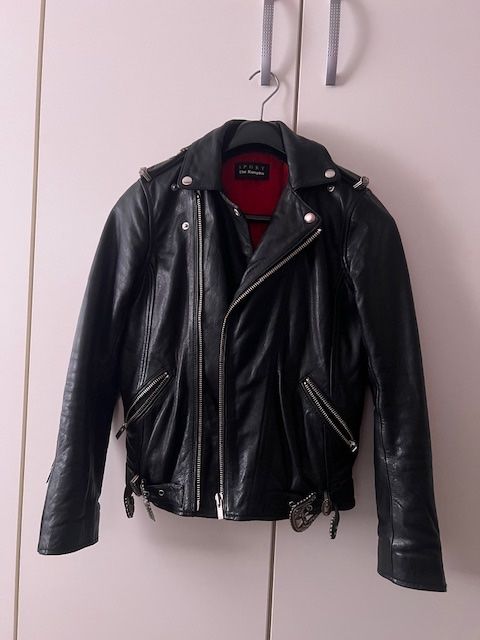 Kooples Giacche: Kooples - echtes Leder Jacke Gr 34/36 – Usato da Neerach venduto da romiping
