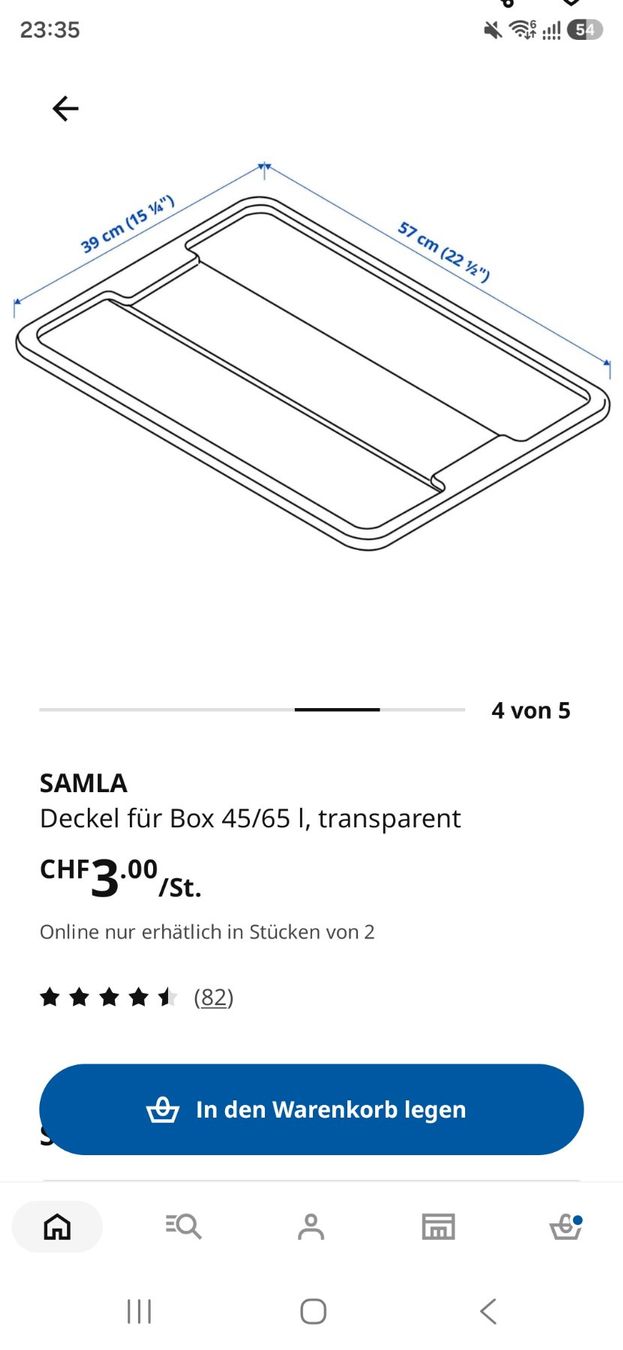 Ikea Behälter & Ähnliches: Ikea SAMLA Deckel 13 Stück – Gebraucht aus Thalwil von VitaMini 1