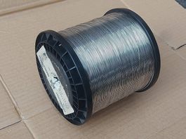 Widerstandsdraht Ø 0.50mm; 5.5 Ohm; Ni/Cr 80/20; Rolle 1.6km