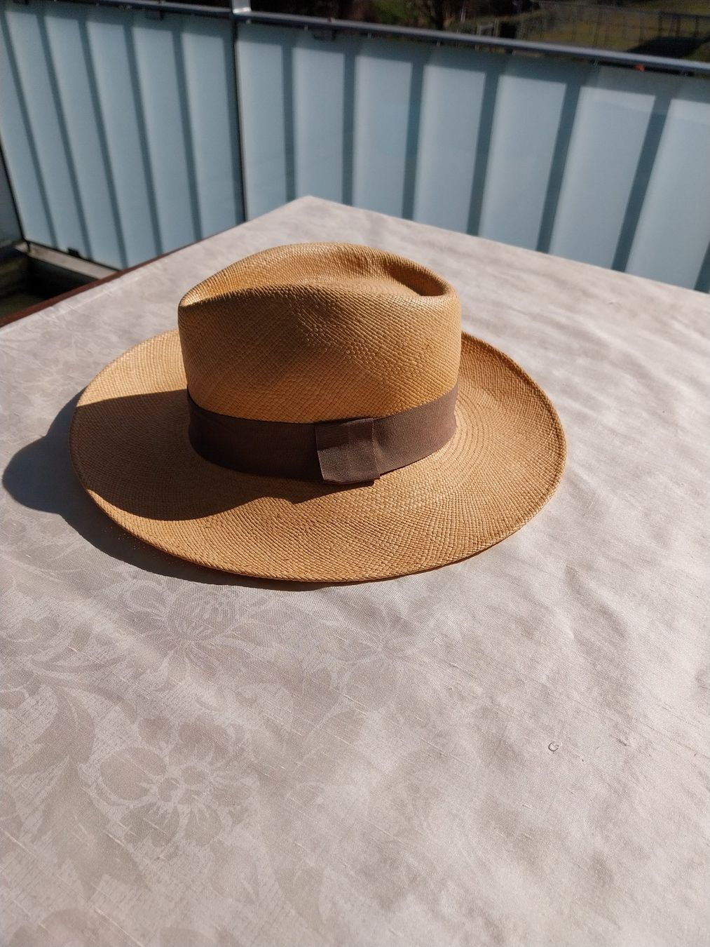 Chapeaux, bonnets & casquettes: Panama-Hut,neuwertig,Gr.S,70 Fr. – Neuf (Voir description) à Bülach par reguskon