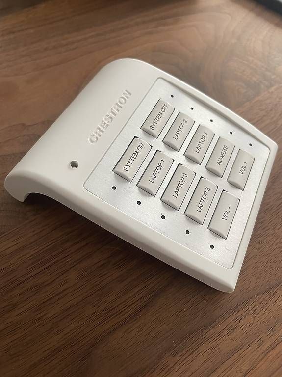 Interruttori: Crestron Tastenbedienfeld HTT-B10X-W-T – Usato da Adligenswil venduto da cr02 1