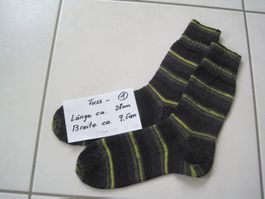 Handgestrickte Herrensocken   Gr. 42-43 (1)