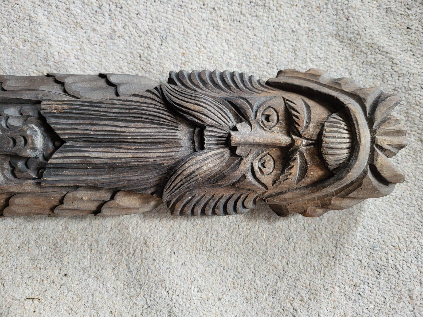 Sculture & Statue: ODIN FIGUR HOLZ 60X12X6 cm – Usato da Turbenthal venduto da kai_6277 3