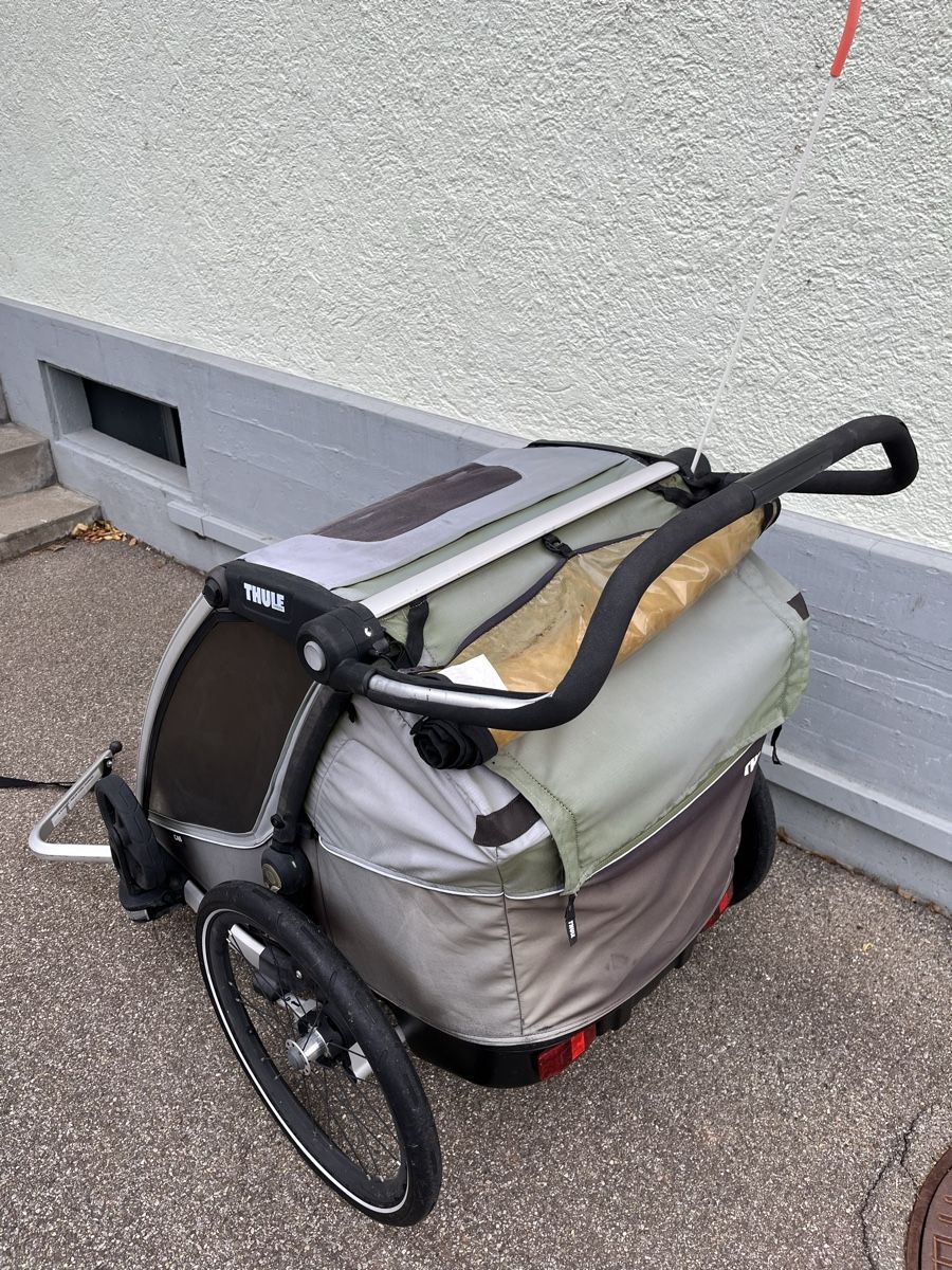 Thule Rimorchi: THULE Chariot CAB, 2-Sitzer – Usato da Winterthur venduto da Sabiniwi 3