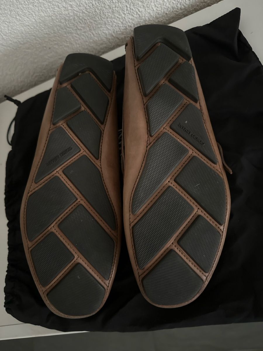 Armani Scarpe da uomo: Giorgio Armani Leder Mokassins Grösse 43 – Usato da Grenchen venduto da ylo_8mlq 1