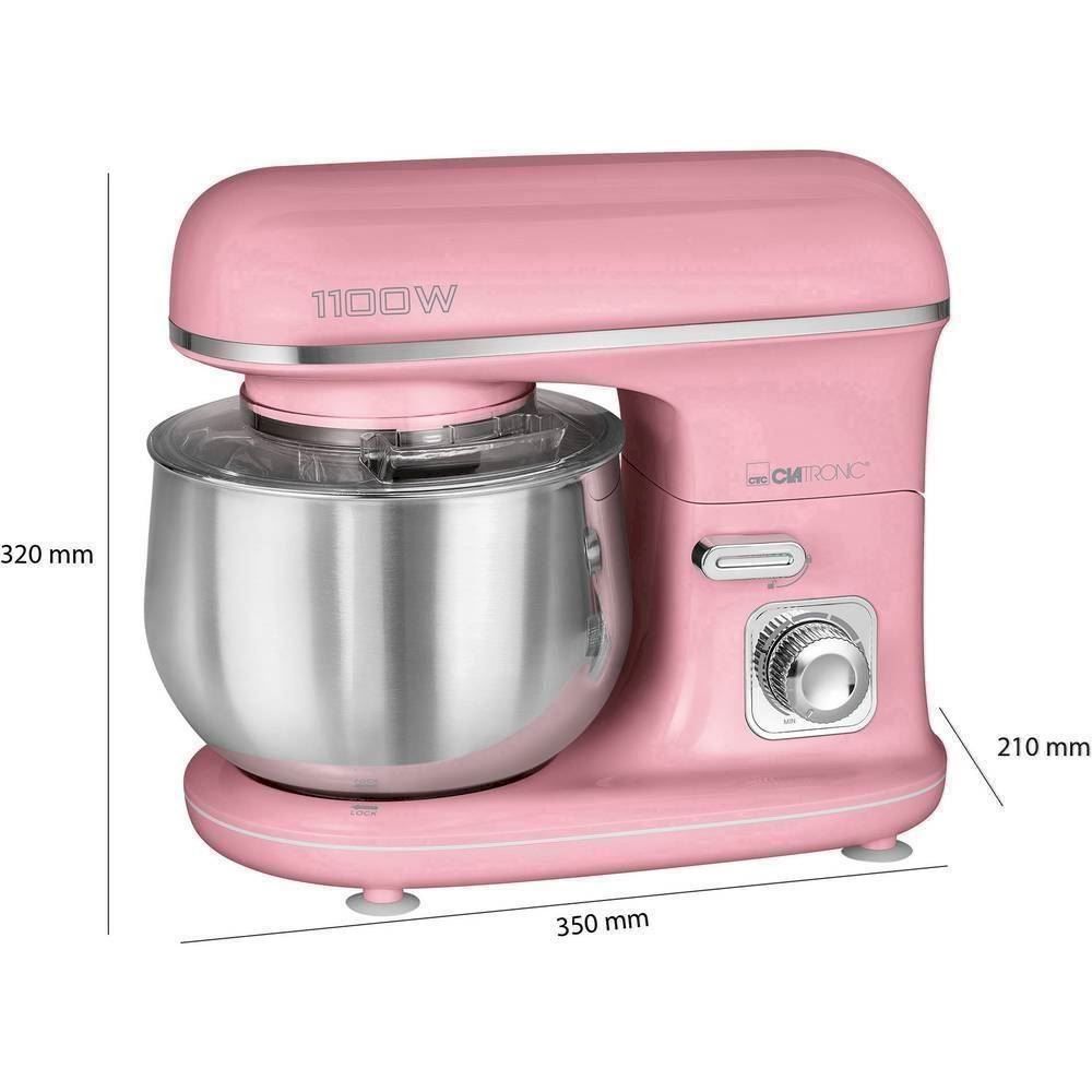 Elettrodomestici da cucina: Clatronic KM 3711 Knetmaschine Pink – Nuovo e nell'imballaggio originale da Bottighofen venduto da zaap 4
