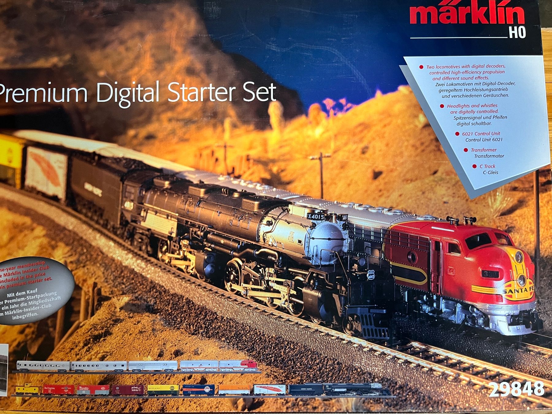 Märklin Modelleisenbahnen: Märklin H0 USA Digital – Gebraucht aus Sutz von rs6plus0