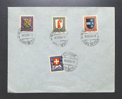 1926 Satzbrief Pro Juventute GENF 14.XII.26 SBK = Sfr. 120.-