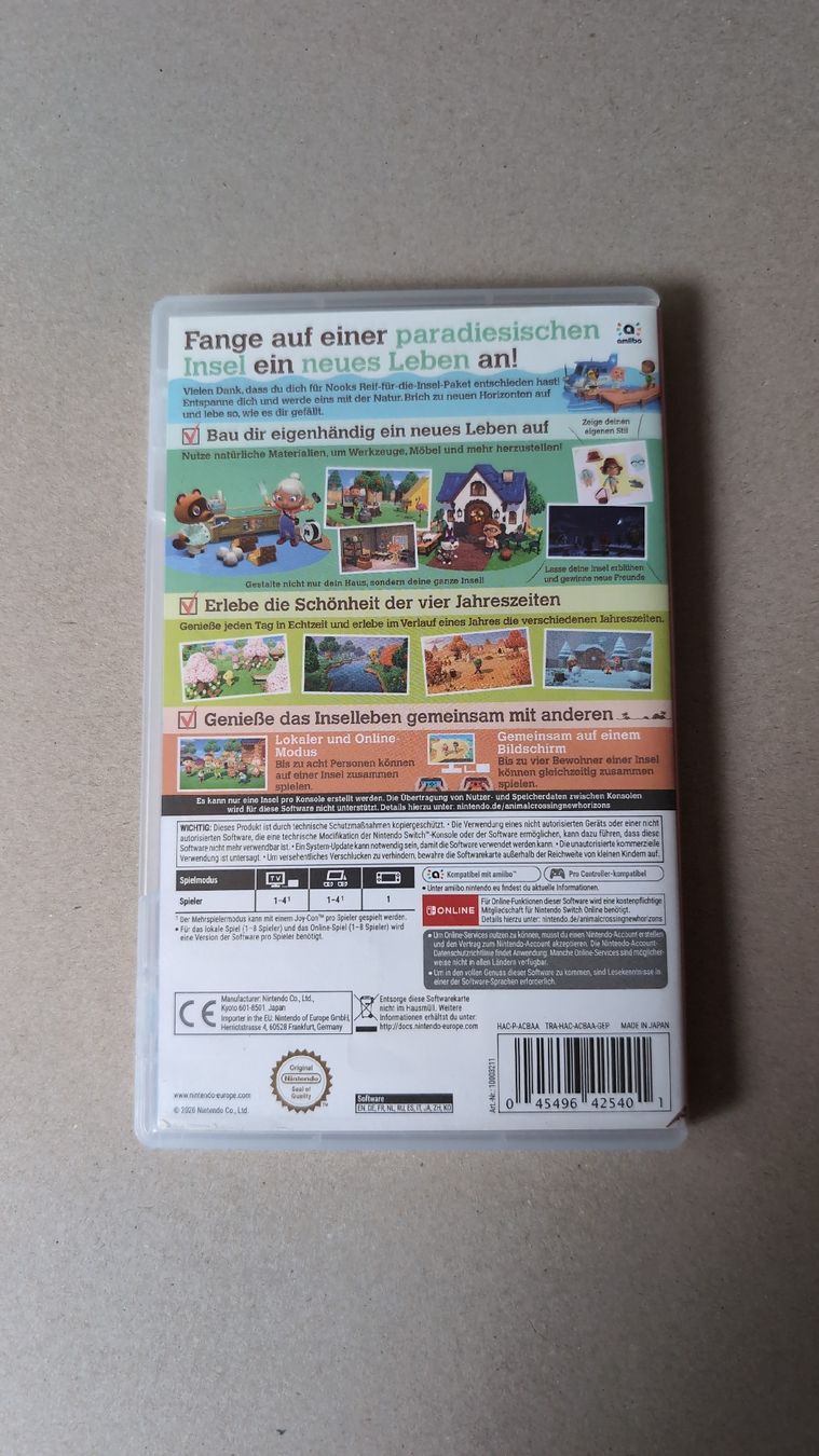 Nintendo Giochi: Animal Crossing, Nintendo Switch 1 – Usato da Zürich venduto da leon_Geertsen 4