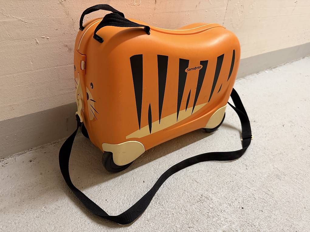 Valigie: Samsonite Kinder Koffer Tiger 1 – Usato da Zürich venduto da mlg12341234
