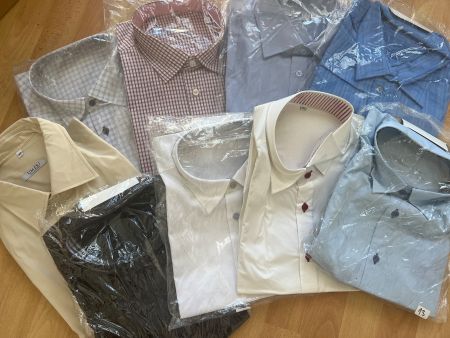 9x Baumwolle Hemd neu top Qualität Grösse xl