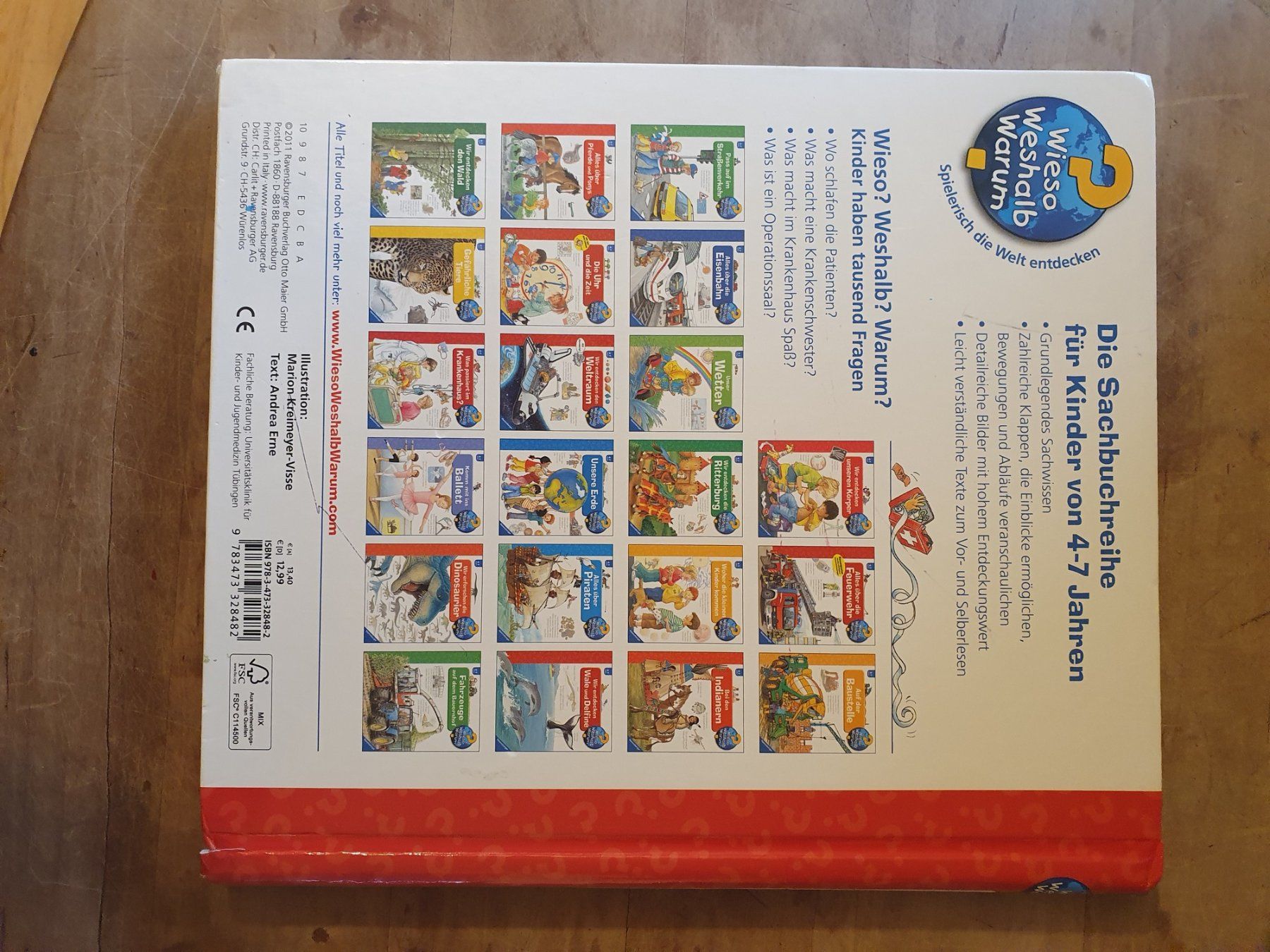 Libri: Was passiert im Krankenhaus Ravensburger – Usato da Zürich venduto da loosebone 3