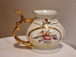 Vintage Spa Cup Schnabeltasse JOME Golddekor