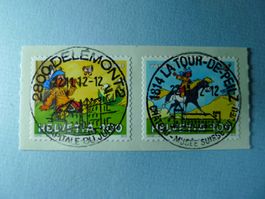 2012  Yakari ET Vollstempel Ortstempel 1449-1450