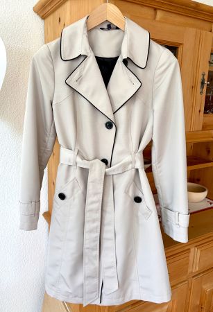 Trenchcoat/Mantel von Marks & Spencer, London Gr. 36/S