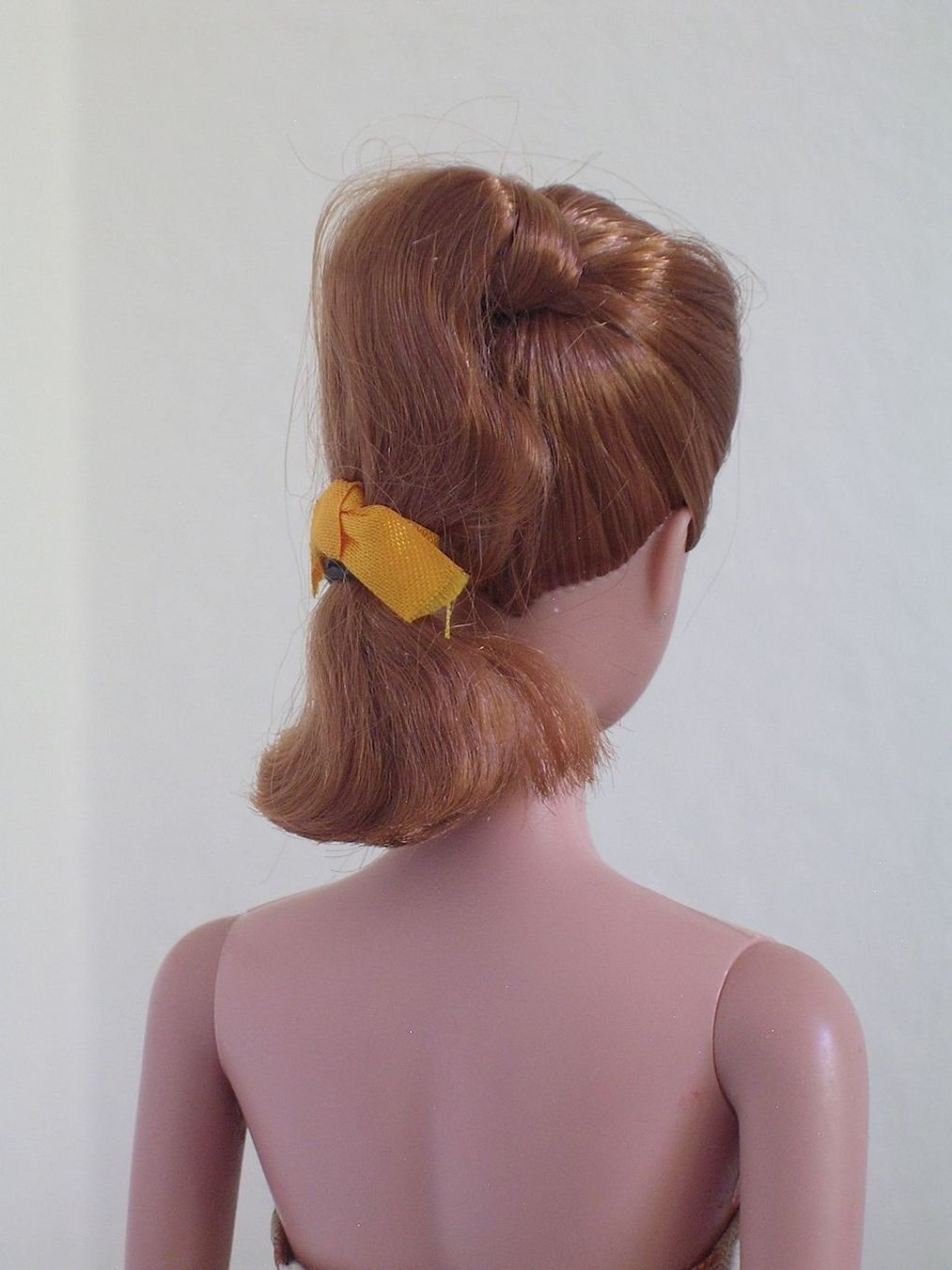 Poupée Barbie Ponytail Swirl brune Vintage de 1964 . Made In Japan