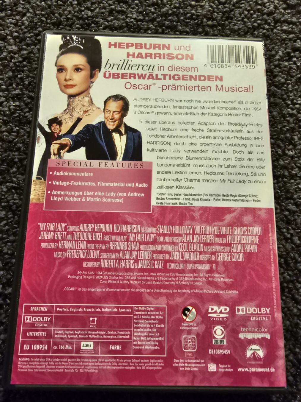Tutti i DVDs: My Fair Lady (21135) – Usato da Ruswil venduto da jan_bxl5 1