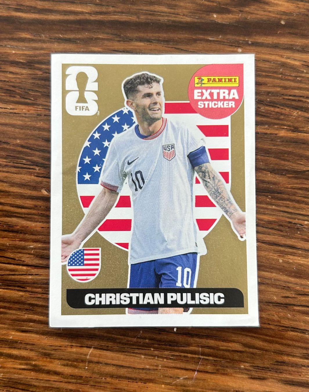 Panini Cartes à collectionner: Christian Pulisic Extra Sticker gold – D'occasion à Solothurn par Reto_A1
