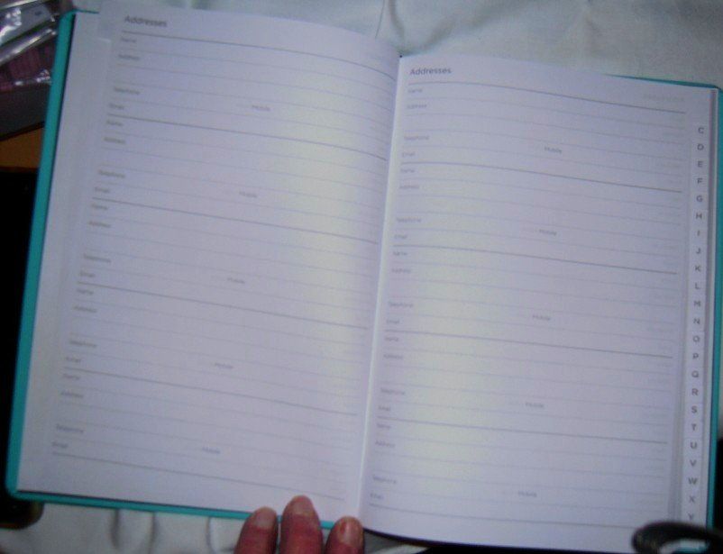 Blocs de correspondance: address book – D'occasion à Heimberg par Rockenrol 1