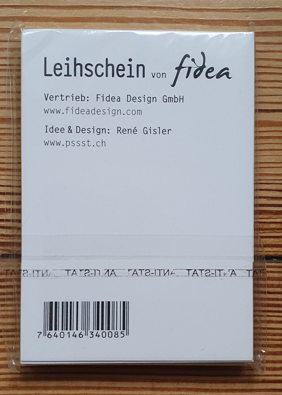 Aufkleber: Leihscheine als Post-its OVP – Neu und originalverpackt aus Meinisberg von Steiner31 1