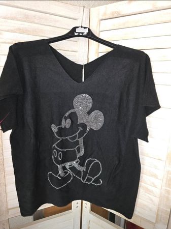 Feinstrick Mickey Mouse Glitzer