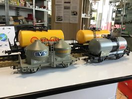 LIMA H0 Tankwagen-Set, 4STK Rarität!